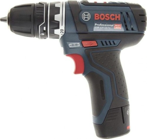 Аккумуляторная дрель-шуруповерт BOSCH GSR 12V-15 FC Set [06019F6000]