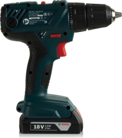 Аккумуляторная дрель-шуруповерт BOSCH GSR 180-LI [06019F8120] 2х1,5 Ач
