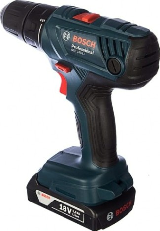 Аккумуляторная дрель-шуруповерт BOSCH GSR 180-LI [0615990K9P] 2х1,5 Ач, мультитул