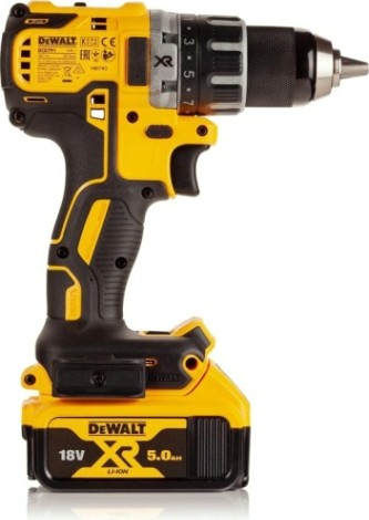 Аккумуляторная дрель-шуруповерт DeWALT DCD 791 Р 2 бесщеточная [DCD791P2]