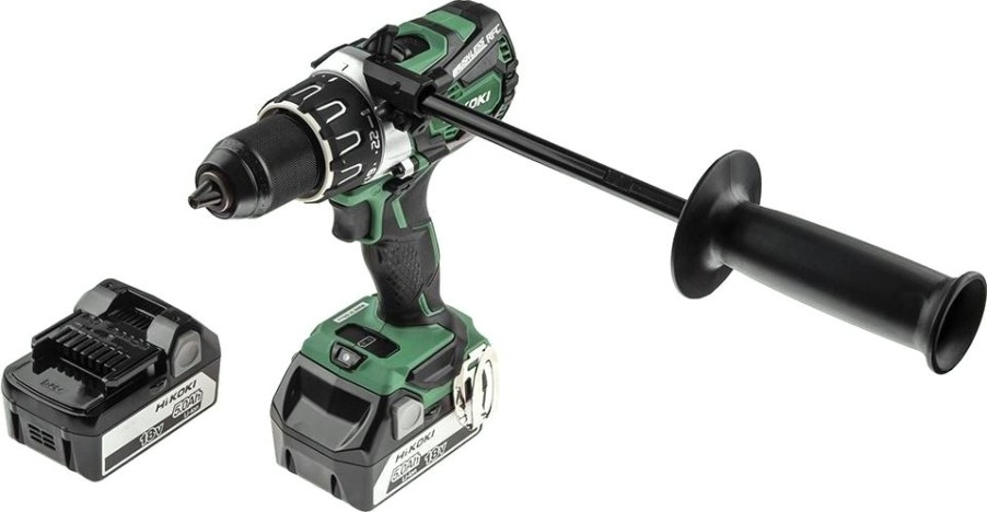 Аккумуляторная дрель-шуруповерт HiKOKI DS 18 DBL2 с бесщеточным двигателем [DS18DBL2RJZ]