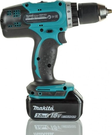 Аккумуляторная дрель-шуруповерт MAKITA DDF 453 RFE [DDF453RFE]