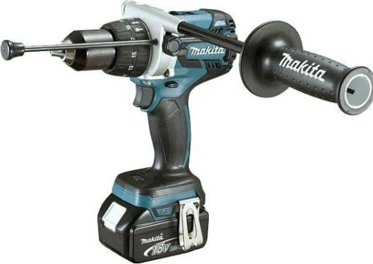 Аккумуляторная дрель-шуруповерт MAKITA DHP 481 RTE ударная [DHP481RTE]