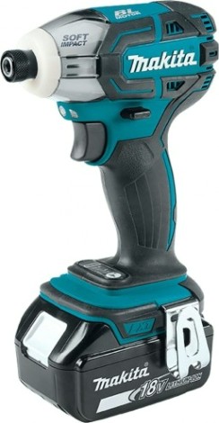 Аккумуляторная дрель-шуруповерт MAKITA DTS 141 RME ударный, бесщеточный [DTS141RME]