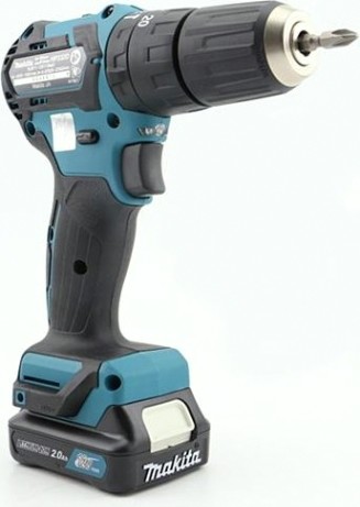 Аккумуляторная дрель-шуруповерт MAKITA HP 332 DWAE ударная, бесщеточная [HP332DWAE]