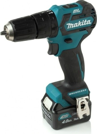 Аккумуляторная дрель-шуруповерт MAKITA HP 332 DWME ударная, бесщеточная [HP332DWME]