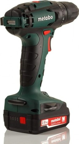 Аккумуляторная дрель-шуруповерт METABO BS 14.4 2х2,0 Ач, патрон 10 мм [602206530]