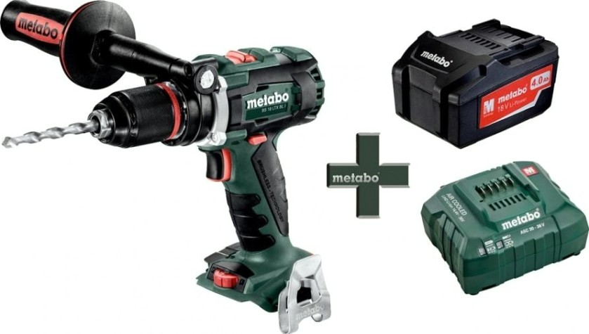 Аккумуляторная дрель-шуруповерт METABO BS 18 LTХ BL i 1х4,0 Ач АКБ бесщеточная [T03501]