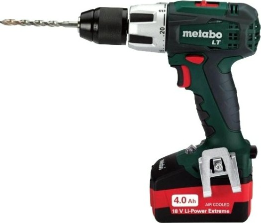 Аккумуляторная дрель-шуруповерт METABO SB 18 LT 2x4.0 Ач, ударная [602103500]