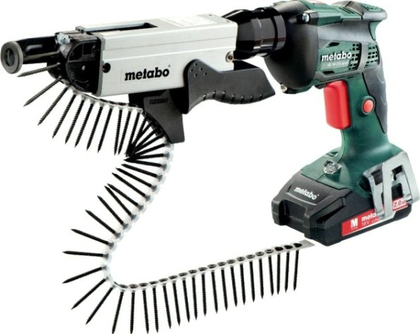 Аккумуляторная дрель-шуруповерт METABO SE 18 LTX 4000 + SM 5-55 2x2.0 Ач. [620048510]
