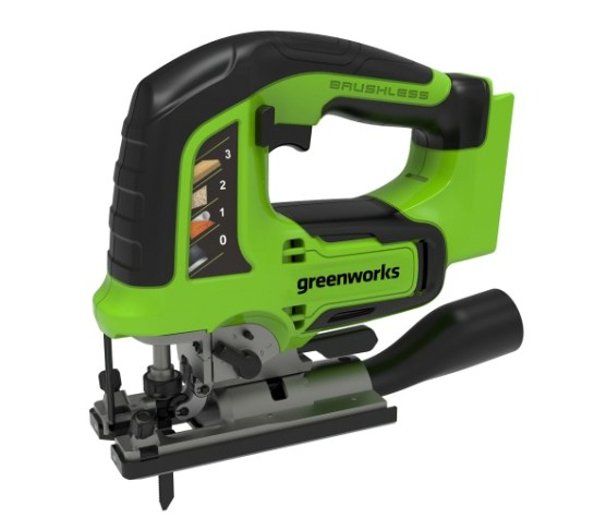 Аккумуляторный лобзик GREENWORKS GD24JS без АКб и ЗУ (3601407) [3601407]