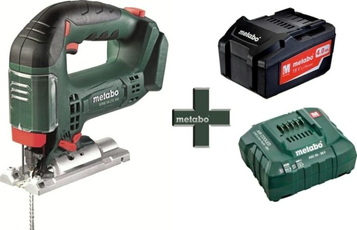 Аккумуляторный лобзик METABO STAB 18 LTX 100 (1 х 4.0 Ач) [T03350]