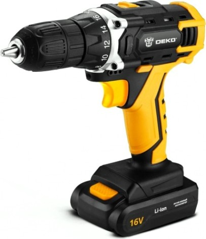 Аккумуляторный шуруповерт DEKO DKCD16FU-Li (063-4098) [063-4098]