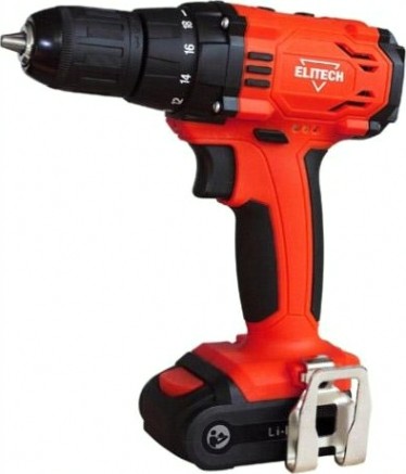 Аккумуляторный шуруповерт ELITECH ДА 10.8 СЛК2 (4,0Ач) [186126]