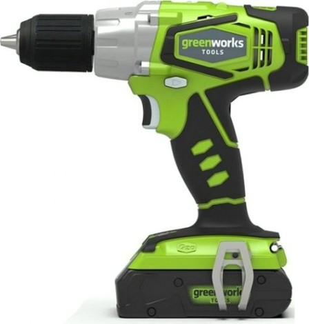 Аккумуляторный шуруповерт GREENWORKS G24DDK2X (3701507UC) [3701507UC]