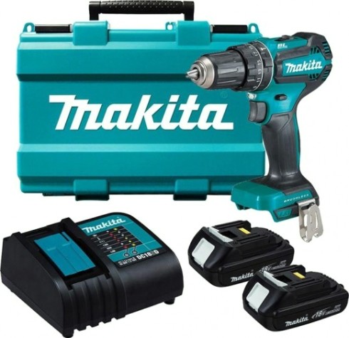 Аккумуляторный шуруповерт MAKITA DHP 485 SYE ударная, бесщеточная [DHP485SYE]
