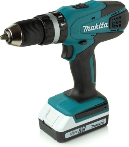 Аккумуляторный шуруповерт MAKITA HP 457 DWE ударный [HP457DWE]