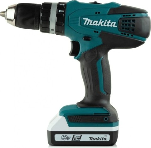 Аккумуляторный шуруповерт MAKITA HP 457 DWE ударный [HP457DWE]