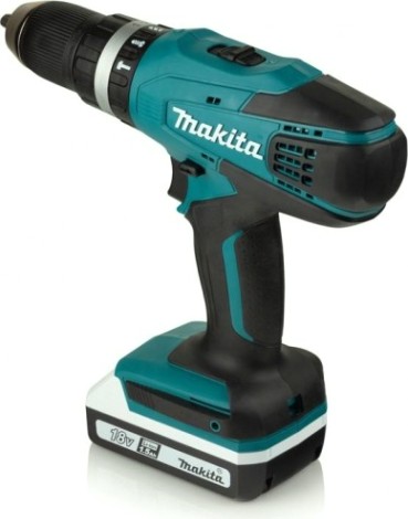 Аккумуляторный шуруповерт MAKITA HP 457 DWE ударный [HP457DWE]