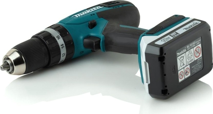 Аккумуляторный шуруповерт MAKITA HP 457 DWE ударный [HP457DWE]