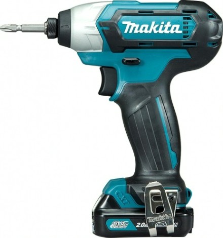 Аккумуляторный шуруповерт MAKITA TD 110 DWAE ударный [TD110DWAE]