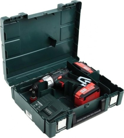 Аккумуляторный шуруповерт METABO BS 18 LT Quick 2x4.0 Ач [602104500]