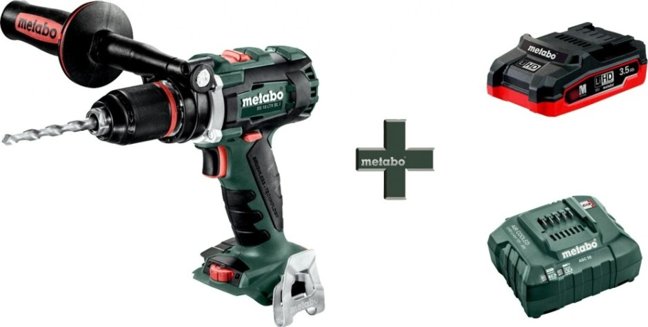 Аккумуляторный шуруповерт METABO BS 18 LTХ BL i 1х4,0 Ач АКБ бесщеточная [T0350]