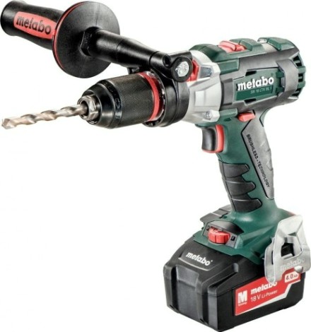 Аккумуляторный шуруповерт METABO SB 18 LTX BL i 2x4,0 Ач, ударная, бесщеточная [602352500]