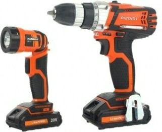 Аккумуляторный шуруповерт PATRIOT BR 204 Li LED [180201492]