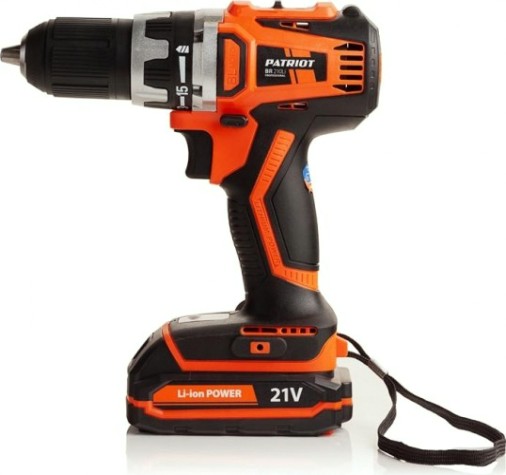 Аккумуляторный шуруповерт PATRIOT BR 210Li бесщеточная [180301550]