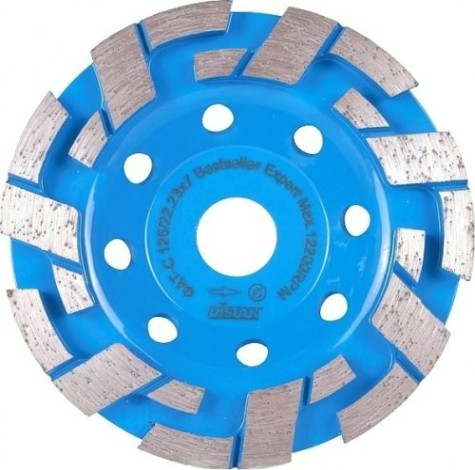 Алмазная чашка DI-Star двухрядная 125х22.2 мм (бетон) Bestseller Expert Алмазная чашка DI-Star двухрядная 125х22.2 мм (бетон) Bestseller Expert