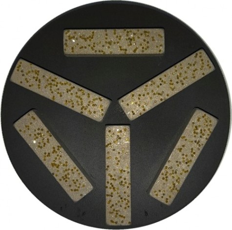 Алмазная чашка для мозаично-шлифовальных машин КРИСТАЛЛ 95 мм бетон 25/30/6 [СО31100]