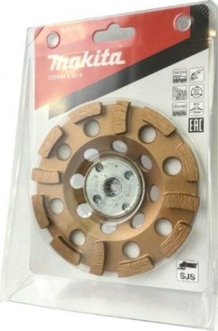 Алмазная чашка MAKITA B-50114 125 мм, м14, антивибрационный
