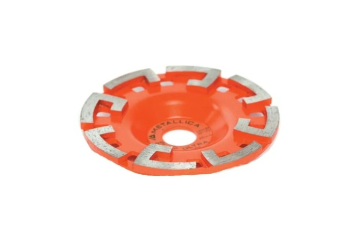 Алмазная чашка METALLICA Ultra 125x22,2 мм сегментная L-тип по бетону [900833]