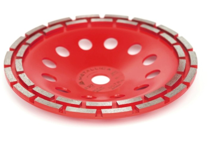 Алмазная чашка METALLICA Ultra 230x22,2 мм сегментная 2 ряда по бетону [900932]
