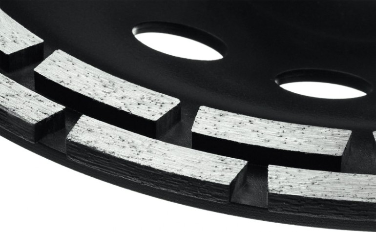 Алмазная чашка STAYER 230мм double шлифовальная сегментная двухрядная [33381-230]