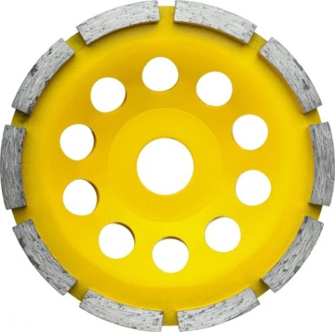 Алмазная чашка STAYER PROFESSIONAL сегментная однорядная, высота 22,2мм, 125мм [33382-125]