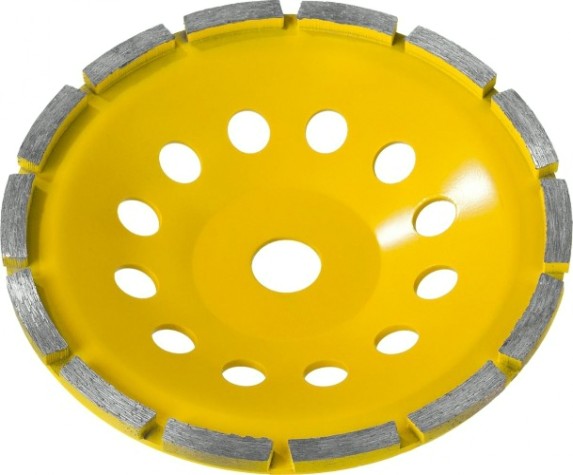 Алмазная чашка STAYER PROFESSIONAL сегментная однорядная, высота 22,2мм, 180мм [33382-180]