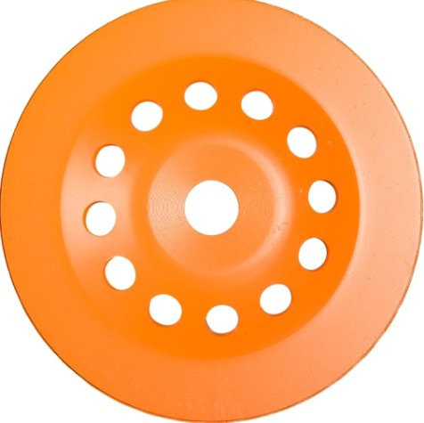 Алмазная чашка ВИХРЬ 180 мм, двухрядная зачистная, [73/10/3/7]