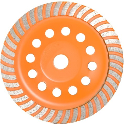 Алмазная чашка ВИХРЬ 180 мм, Турбо зачистная, [73/10/3/10]