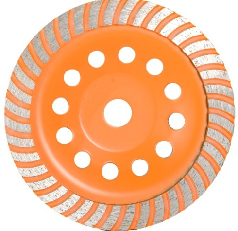 Алмазная чашка ВИХРЬ 230 мм, Турбо зачистная, [73/10/3/11]