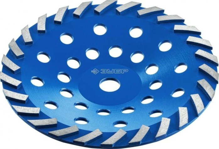 Алмазная чашка ЗУБР Турбо d230 мм сегментная [33370-230_z01]