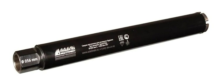 Алмазная коронка для мокрого сверления ADEL INSTRUMENT SpeedWay 056/0450.05.1"1/4 [AI-1102160301]