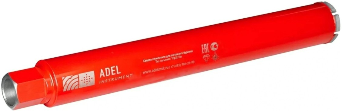 Алмазная коронка для мокрого сверления ADEL INSTRUMENT TopStrike 107/0450.09.1"1/4 [AI-1101240301]