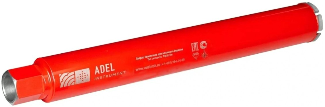 Алмазная коронка для мокрого сверления ADEL INSTRUMENT TopStrike 122/0450.10.1"1/4 [AI-1101260301]