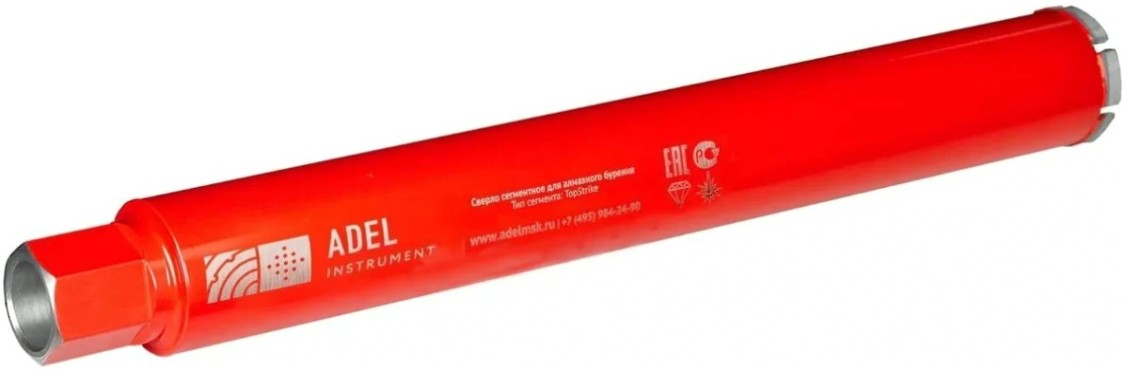 Алмазная коронка для мокрого сверления ADEL INSTRUMENT TopStrike 126/0450.10.1"1/4 [AI-1101270301]