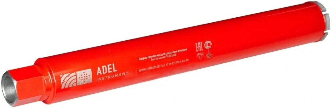 Алмазная коронка для мокрого сверления ADEL INSTRUMENT TopStrike 152/0450.12.1"1/4 [AI-1101300301]