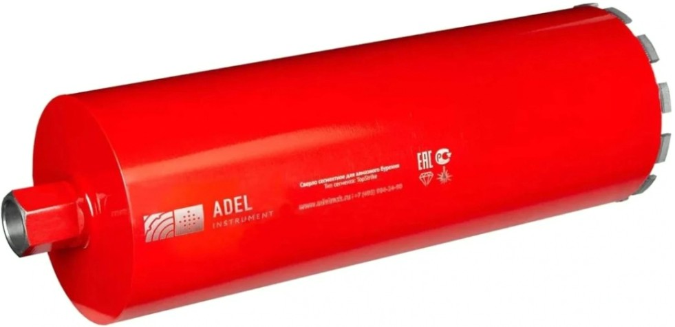 Алмазная коронка для мокрого сверления ADEL INSTRUMENT TopStrike 162/0450.12.1"1/4 [AI-1101320301]