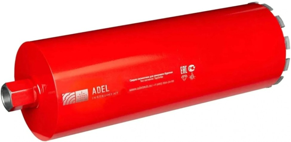 Алмазная коронка для мокрого сверления ADEL INSTRUMENT TopStrike 320/0450.24.1"1/4 [AI-1101400301]