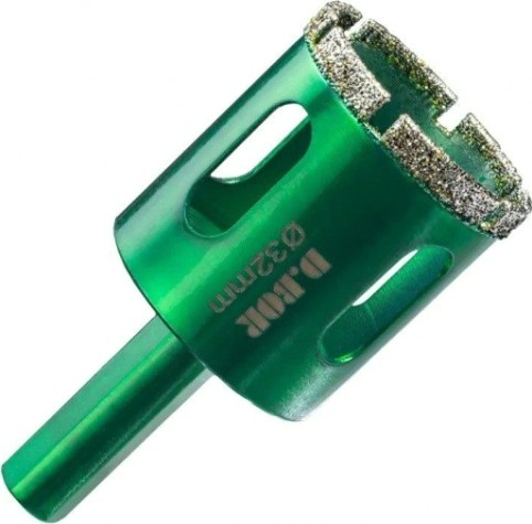 Алмазная коронка для мокрого сверления D.BOR CERAMIC-WET 32*65 мм [D-CER-W-032-00]